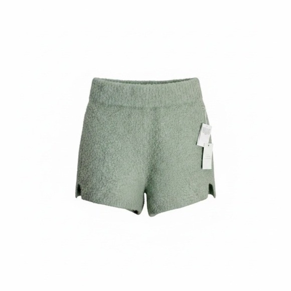 Abercrombie & Fitch Shorts XS Green Lounge Collection Boucle Knit Wool Mix